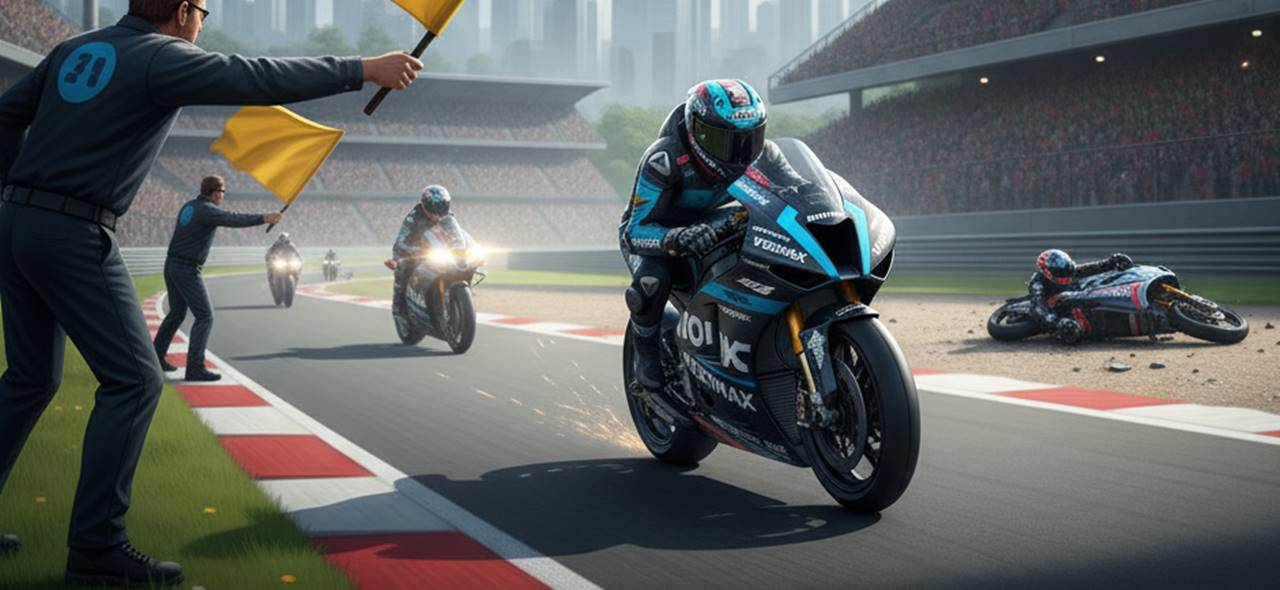 Fungsi Yellow Flag dalam MotoGP