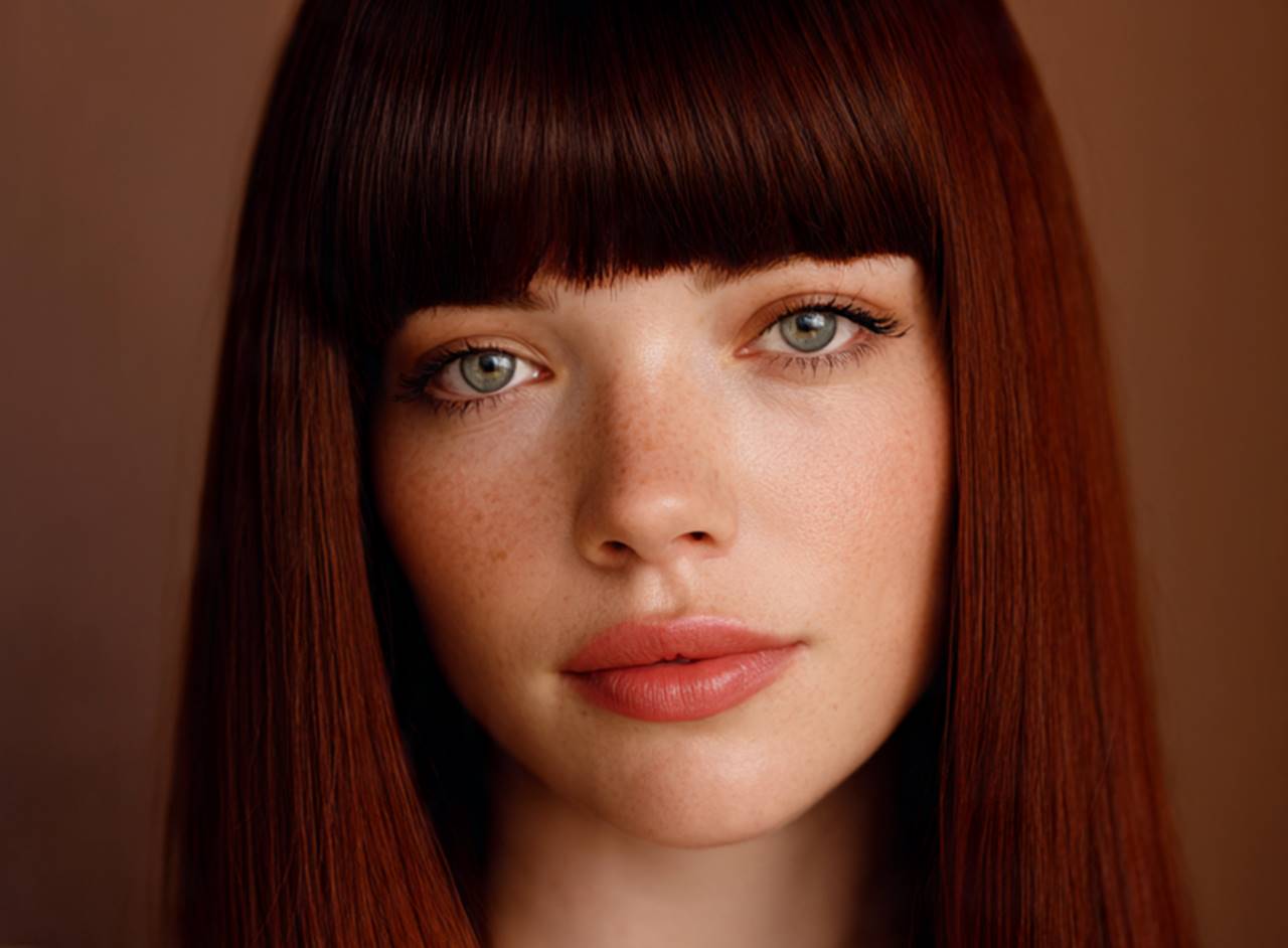 Bentuk Wajah yang Cocok untuk Blunt Bangs