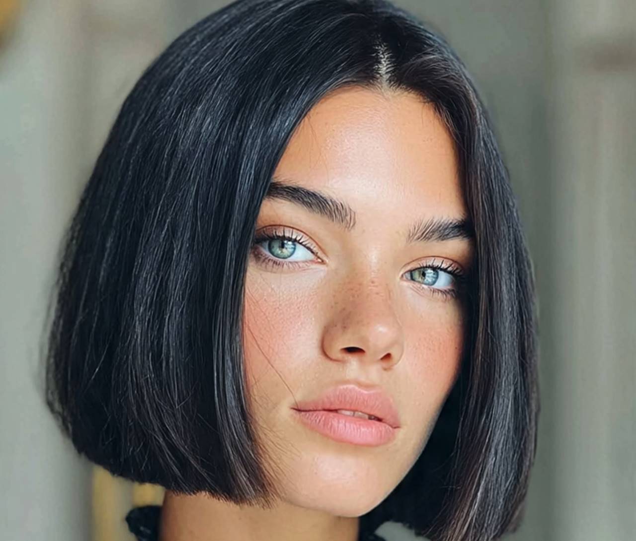 Gaya Rambut Blunt Bob