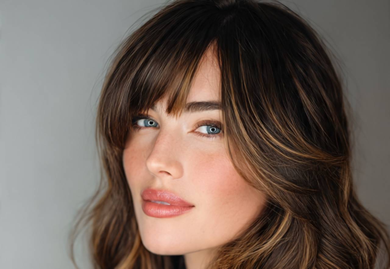 Alasan Wanita Memilih Side-Swept Bangs