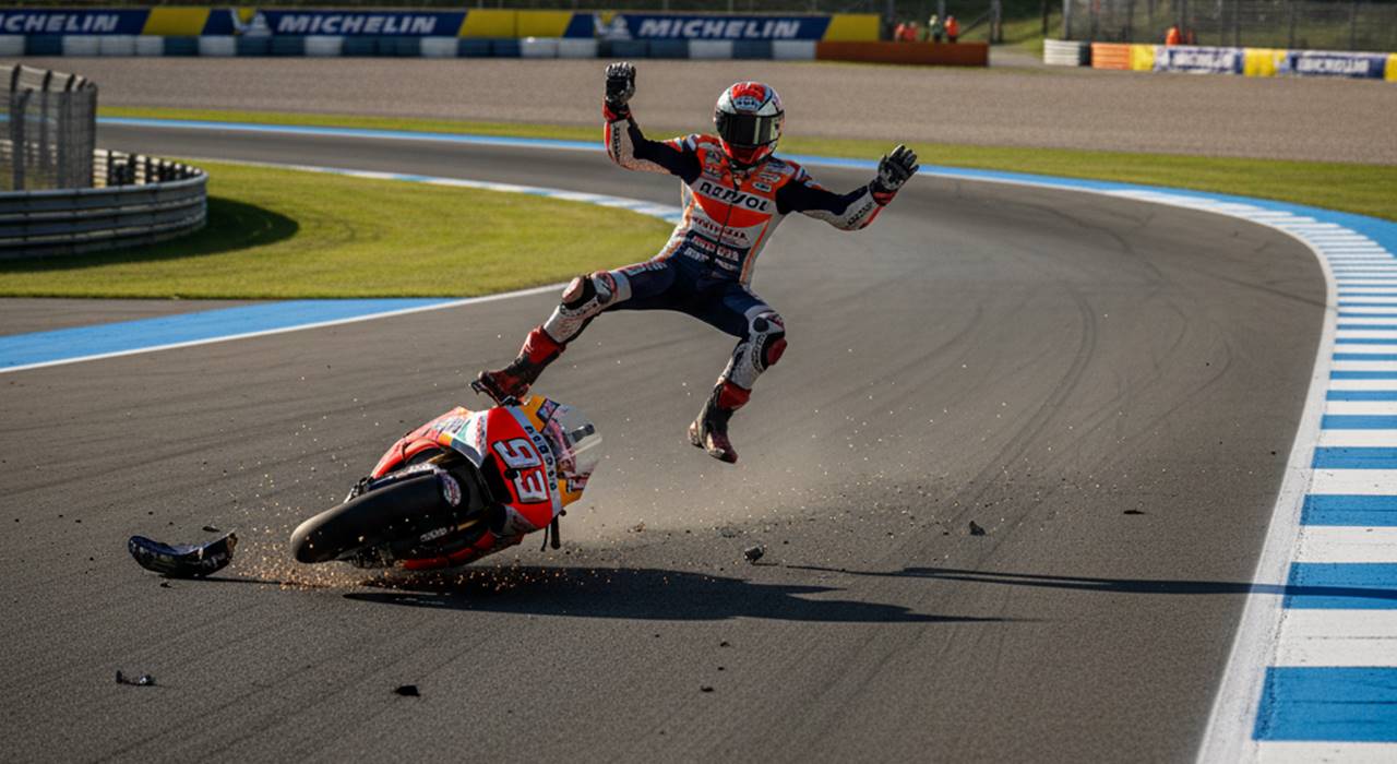 Apa Itu Crash di MotoGP dan Jenis-jenisnya