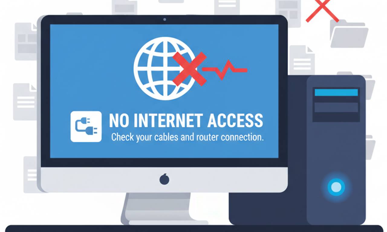 No Internet Access Artinya