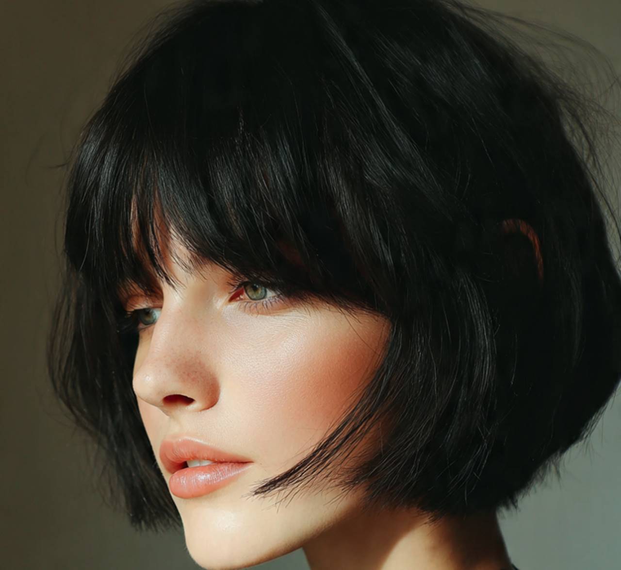 Gaya Rambut Blunt Bob Pada Wanita